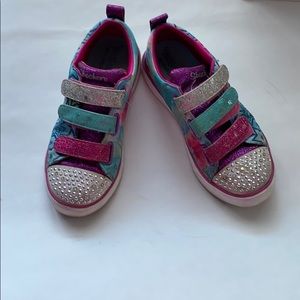 Skechers twinkle toes light up shoes